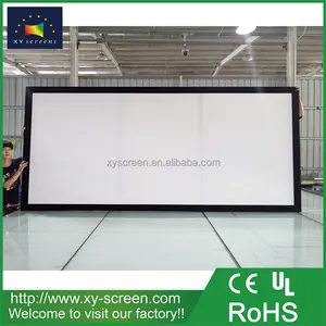 Xyscreen лучшие беспроводные системы домашнего кинотеатра Двусторонняя проекционный экран