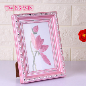 Yi-wu — cadre <span class=keywords><strong>photo</strong></span> classique, vente en gros, cadre mural, fourniture d'usine, pour amoureux en famille, en plastique - Product Image 3