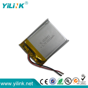Caldo batteria ricaricabile li-ion <span class=keywords><strong>3</strong></span>.7v 1000mah 653442/<span class=keywords><strong>3</strong></span>.7v batteria elicottero del rc - Product Image 1