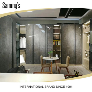 Tủ cho phòng ngủ tủ quần áo đường sắt nối dài phong cách hiện đại <span class=keywords><strong>3</strong></span> cửa gỗ nhà <span class=keywords><strong>almirah</strong></span> thiết kế trong phòng ngủ tường tủ quần áo tủ quần áo - Product Image 5