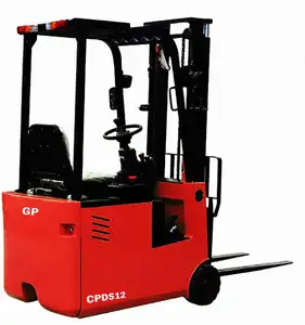 factory 1.5 ton fork lift electric forklift 1ton brand new forklift battery seated drive 3meter