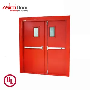 Fire Proof 1 1.5 2 Hour Fire Rated Emergency Door With UL Listed