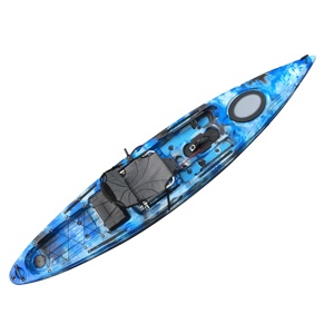 <span class=keywords><strong>Kayak</strong></span> de pêche individuel de 4,1 mètres, <span class=keywords><strong>kayak</strong></span> à <span class=keywords><strong>moteur</strong></span> électrique et à pédales avec siège réglable - Product Image 3