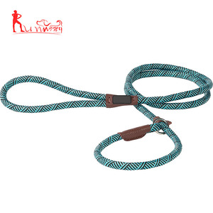 Adjustable Mountain Climbing Loop <strong>slip</strong> <strong>Lead</strong> <strong>for</strong> Medium <strong>Dogs</strong>, Braided <strong>Lead</strong> - Product Image 3