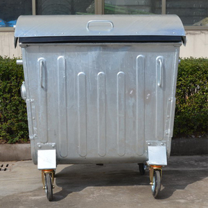 Al aire libre metal contenedor de <span class=keywords><strong>basura</strong></span>, <span class=keywords><strong>cubo</strong></span> de <span class=keywords><strong>basura</strong></span> de metal contenedor, buena calidad metal contenedor - Product Image 4