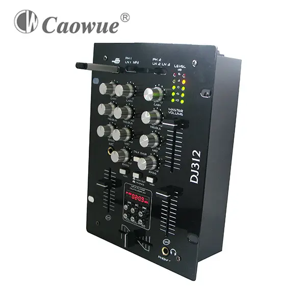 2 channel DJ mixer dj mixer with USB