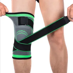 Custom gomito in neoprene di sollevamento pesi sport di pallacanestro di protezione di sostegno del ginocchio pastiglie parentesi graffa di gamba di compressione custodia in neoprene 7 millimetri