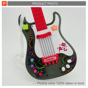 Guitarra Eléctrica Musical de Juguete para Niños EPT Fashion, Color Morado, con Música y Luces - Product Image 2
