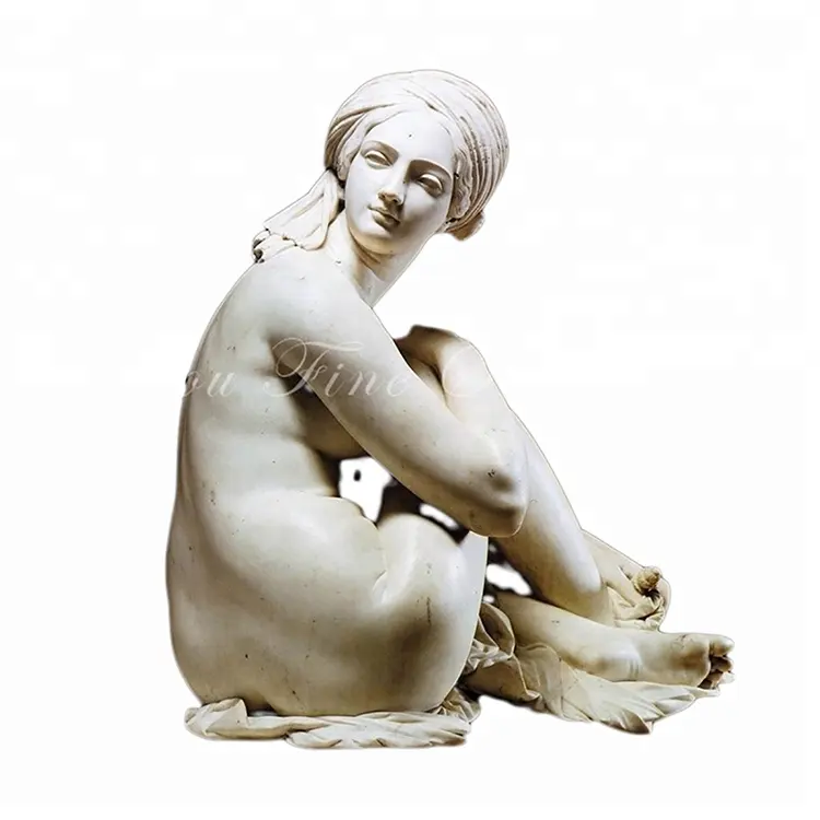 Bella Moderna di Marmo Decorativo del sesso femminile nudo scultura