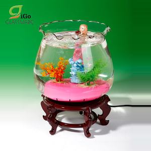 Aquarium avec Table pompe à Air électrique, réservoir de poissons en verre avec support - Product Image 5