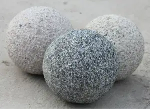 Уличные гранитные Ландшафтные каменные шарики для сада