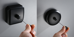 Sèche-<span class=keywords><strong>linge</strong></span> <span class=keywords><strong>mural</strong></span> rétractable en acier inoxydable durable pour salle de bain - Product Image 6