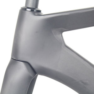 Cadre de vélo de piste en fibre de carbone à pignon fixe, nouveau design, avec garantie de 2 ans - Product Image 2