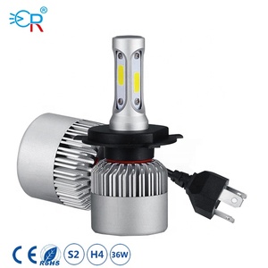Phares LED MACAR de haute qualité 36W S2 pour voitures, 4000LM, <span class=keywords><strong>ampoule</strong></span> H4 4 faces, puce COB <span class=keywords><strong>12V</strong></span>, faisceau <span class=keywords><strong>spot</strong></span> en aluminium aviation, garantie 18 mois - Product Image 6