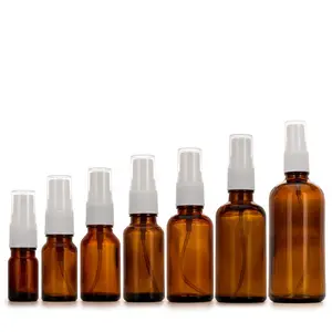 5ml 10ml 15ml 20ml 30ml 50ml 100ml ätherisches öl bernstein glas nebel spray flasche