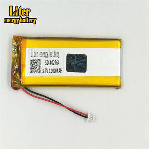Plug1.0 <span class=keywords><strong>2</strong></span> line 3,7 V 402764 Li ion 3,7 Volt Li-ion battery, li Polymer battery 403065 1000 mAh - Product Image 2