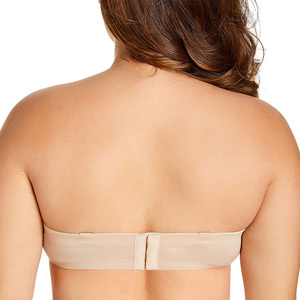 Commercio all'ingrosso delle Donne Imbottito Con <span class=keywords><strong>Ferretto</strong></span> Del <span class=keywords><strong>Reggiseno</strong></span> di Estate Traspirante Push Up di Alta Supporto <span class=keywords><strong>Reggiseno</strong></span> <span class=keywords><strong>Senza</strong></span> Spalline - Product Image 3