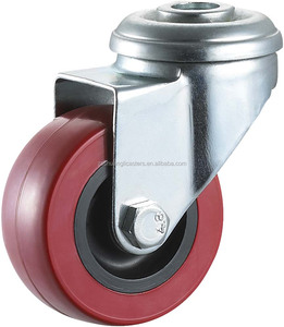 Roda resistente leve de 2 polegadas 50mm, rotação giratória de tpu poliuretano - Product Image 5