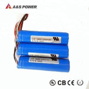 18 năm của nhà sản xuất có thể sạc lại 18650 3.7V 2200mAh pin lithium ion hình trụ hình trụ Li-ion pin - Product Image 6
