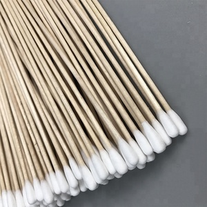 Hisopo <span class=keywords><strong>de</strong></span> Algodón Industrial Desechable <span class=keywords><strong>de</strong></span> un Solo Uso con Mango <span class=keywords><strong>de</strong></span> Madera <span class=keywords><strong>de</strong></span> 6 Pulgadas, Repuesto Huby CA-006 - Product Image 2