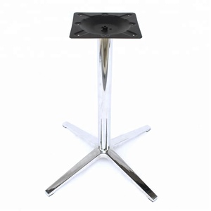 Pernas De Mesa FANTIAN Base Telescópica Liga De Alumínio Custom Hotel Resort Dobrável Customizável Bases De Mesa De Liga De Alumínio Suporte - Product Image 2