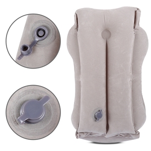 Airgoods New Design <strong>Easy</strong> Inflating Airplane <strong>Travel</strong> Inflatable <strong>Pillow</strong> With Carrying Bag - Product Image 4