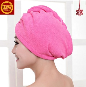 Vente en gros en vrac Salon de coiffure de luxe Sèche-<span class=keywords><strong>cheveux</strong></span> Capuchon de <span class=keywords><strong>serviette</strong></span> Turban en <span class=keywords><strong>microfibre</strong></span> pour <span class=keywords><strong>cheveux</strong></span> - Product Image 2