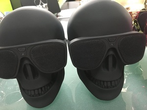 2017 nuevos gadgets cráneo altavoz para PC/portátil/teléfono móvil/<span class=keywords><strong>MP3</strong></span>/MP4 reproductor - Product Image 5
