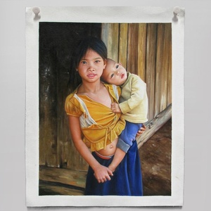 Tùy Chỉnh Chân Dung Sơn Dầu Từ Ảnh Vải Thân Thiện Môi Trường Trong Nhà Trang Trí Nội Thất Bán Buôn Khách Sạn Dự Án Tác Phẩm Nghệ Thuật - Product Image 6