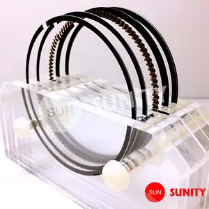 Repuestos para Motor de Motocicleta de Taiwán, Juego de Anillos de Pistón de Carreras de 150 CC, 5YP, 61 mm, 0,8 mm para Yamaha - Product Image 1