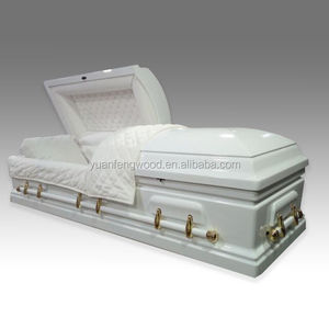 白色参议员从中国的棺材制造商购买棺材和木coffin coffin - Product Image 1
