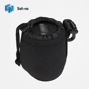 Selens Waterproof Shockproof Neoprene Soft <strong>Camera</strong> Lens Pouch Size S <strong>Small</strong> Sleeve Drawstring <strong>Bag</strong> for DSLR Mirrorless Prime Lense - Product Image 1