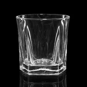 Gobelet en forme de Triangle, verre à pression pour whisky, nez carré, 200ML