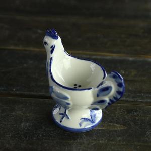 Porte-œuf en céramique de <span class=keywords><strong>Delft</strong></span>, bleu et blanc, en grès - Product Image 2