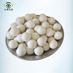 white solid rubber balls for vibrating machine