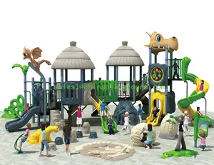 Kaiqi Group Commercial Children Play Land With Big Spiral Slide