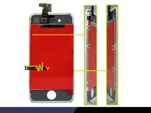 sıcak satış toptan için cep telefonu parçaları iphone 4 lcd ekran