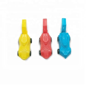 Sedex audited factory plastic small launcher car mini toy race car for kids