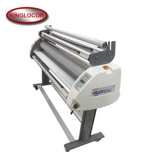 Sepenuhnya Otomatis Laminator Dengan Kapal Film, Film kristal, Vinyl Sticker PVC Mesin Laminating Dingin