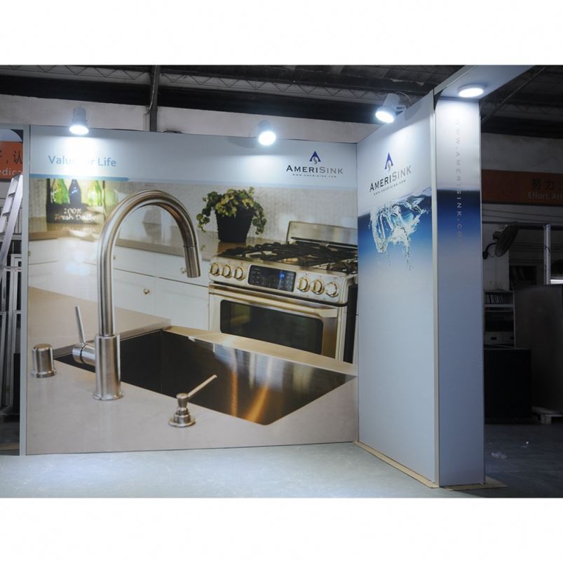 Portable Design Moderne Pas Cher Prix Personnalisé Réutilisable De Haute Qualité Modulaire Stand D'exposition