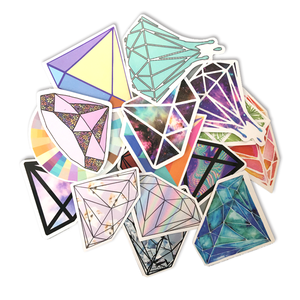 定制标志贴纸印刷服务，带模切或吻切乙烯基防水标签，用于产品包装和品牌促销 - Product Image 5