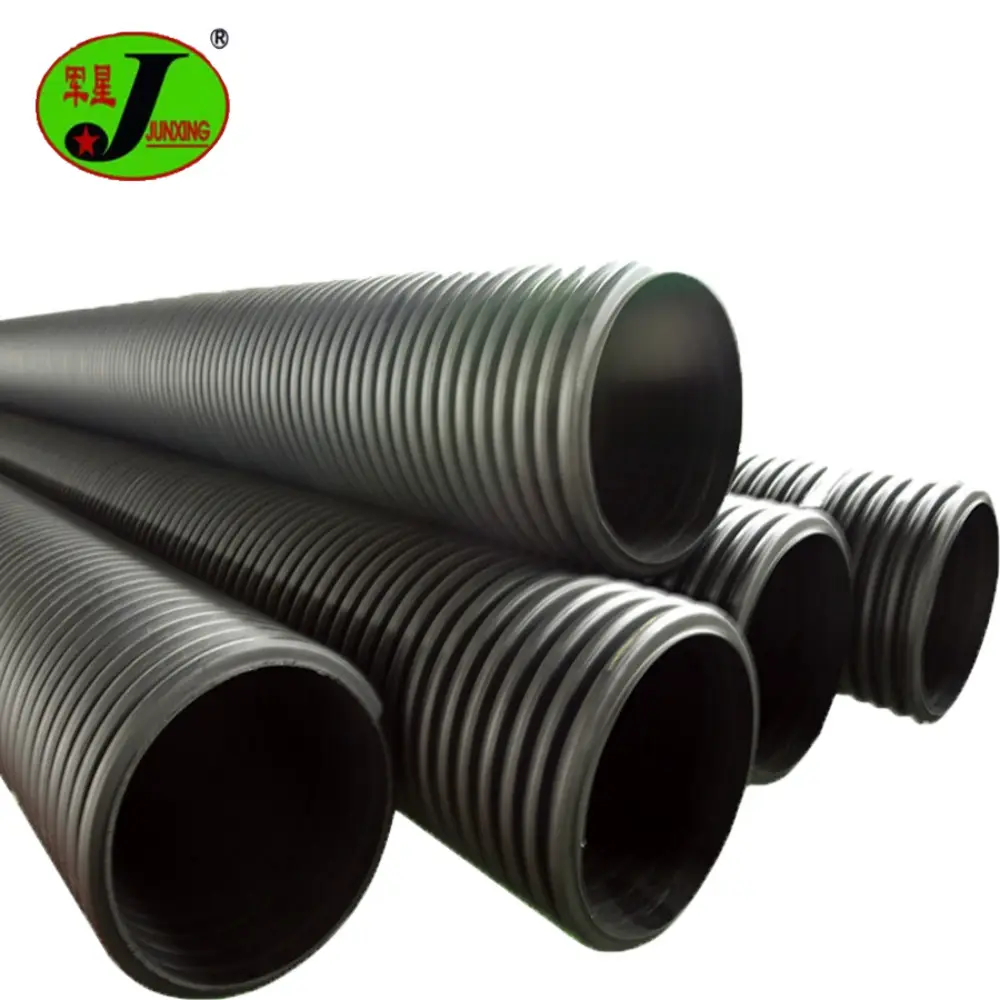 New Zealand market hdpe culvert pipe for sewerage and drainage conduits 300mm