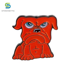 De la muestra libre de brillo de esmalte de Metal dibujos animados loco <span class=keywords><strong>Pizza</strong></span> Hut Pin - Product Image 6
