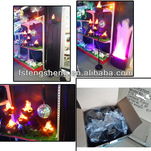 무대 효과 조명 led 화염 램프 실크 불꽃 할로윈 조명 - Product Image 5