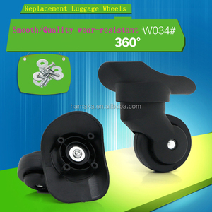 Super Settembre 360 di Ricambio Ruote Bagaglio Valigia Sacchetto di Riparazione Parti Spinner Ruote Girevoli Ruote Accessori W034 - Product Image 3