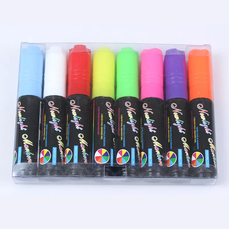 Aliexpress — marqueur liquide de craie effaçable, stylo marqueur pour tableau d'écriture LED, fluorescent, en verre, vente en gros, 1 pièce