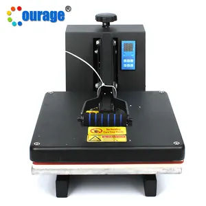 38*38cm flat board heat press transfer sublimation t-shirt printing machine CE-5