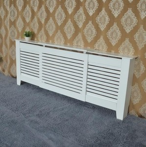 Natural White Painted Radiator Covers <strong>Wall</strong> Cabinet Wooden MDF Traditional Modern <strong>UK</strong> - Product Image 5