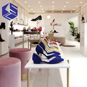 Nuovo modello di attrezzature negozio idee di design decorazione per negozio di scarpe