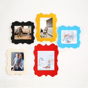 Các Bà Mẹ Ngày Quà Tặng Laser Cut TIM VUÔNG Bán Buôn Gian Hàng Mini Tường Vui Hình Ảnh Cảm Thấy Đa Bé Khung Ảnh Khung Ảnh - Product Image 2